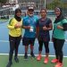 Tim tenis lapangan putri Papua Barat untuk nomor beregu berhasil mengemas kemenangan telak atas Kalimantan Selatan (Kalsel) pada laga perdana PON XX Papua 2021 yang berlangsung Minggu (26/9/2021).  (Sumber linkpapua.com)