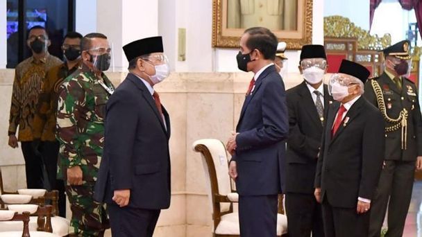 ILUSTRASI/Presiden Jokowi bersama Menhan Prabowo Subianto/DOK Instagram @prabowo