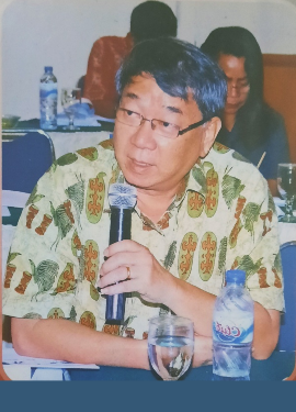 Ketua DPD Gapeknas Fakfak, Drs. Freddy Thie.
