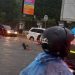 Banjir Simpang Jalan Kampus Unpatti Ambon (Foto Ist)