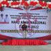 Sambutan Bupati Fakfak Untung Tamsil pada acara Hari Anak Nasional di Gedung Koni Kabupaten Fakfak, Senin 15 Agustus 2022 (Foto Salmon Teriraun/PR)