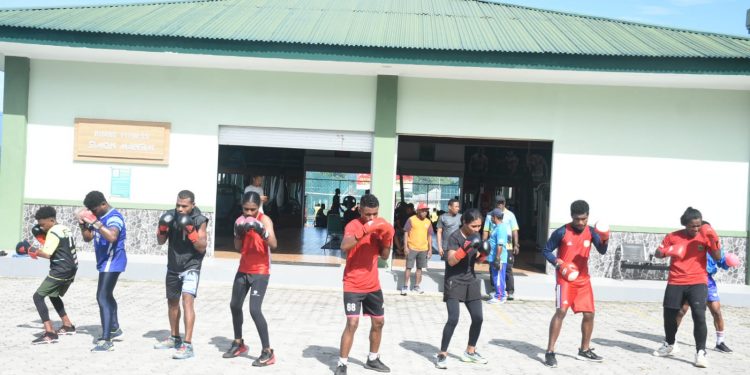 Kodam XVIII/Kasuari Prakarsai Olahraga Tinju Bangkit Lagi Di Papua Barat (Foto Pendam XVIII/Kasuari)