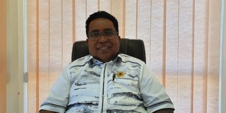 Ketua Fraksi NasDem DPRD Kabupaten Fakfak, Marcelus Rahamitu.
