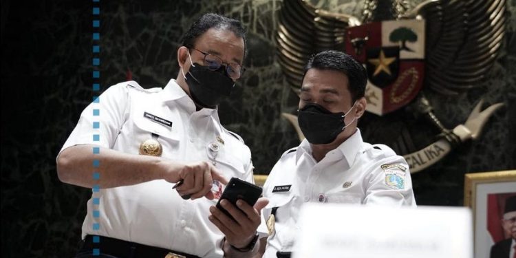 Gubernur DKI Jakarta Anies Baswedan bersama Wagub Riza Patria/DOK Instagram aniesbaswedan