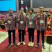 Empat Calon Taruna dan Taruni Akademi Kepolisian (Catar Akpol) dari Polda Maluku yang mengikuti seleksi tingkat pusat tahun 2023 dinyatakan lulus. FOTO : Humas Polda Maluku