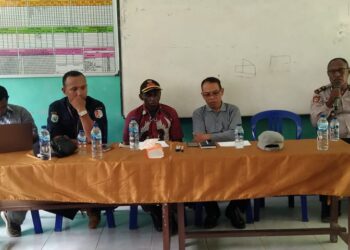 Kapolsek Fakfak Barat Hadiri Rapat Temu Teknis Persiapan MTQ X Tingkat Kabupaten (Foto: Ist)