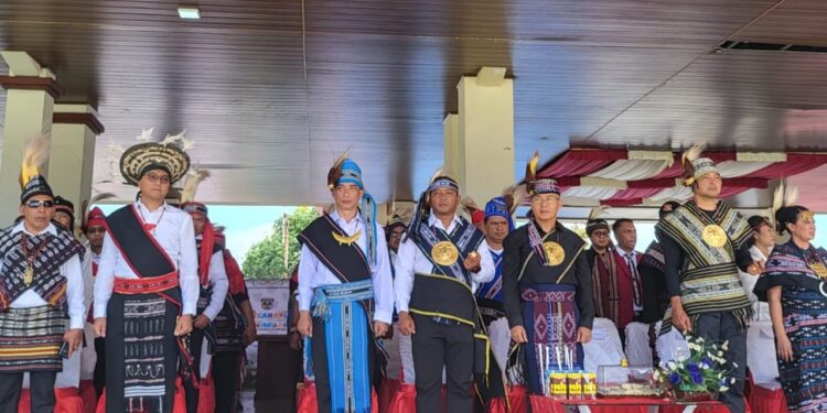 Danlanal Saumlaki Hadiri Upacara Peringatan HUT Kabupaten Kepulauan Tanimbar Ke-24 tahun 2023 (Foto: Ist)